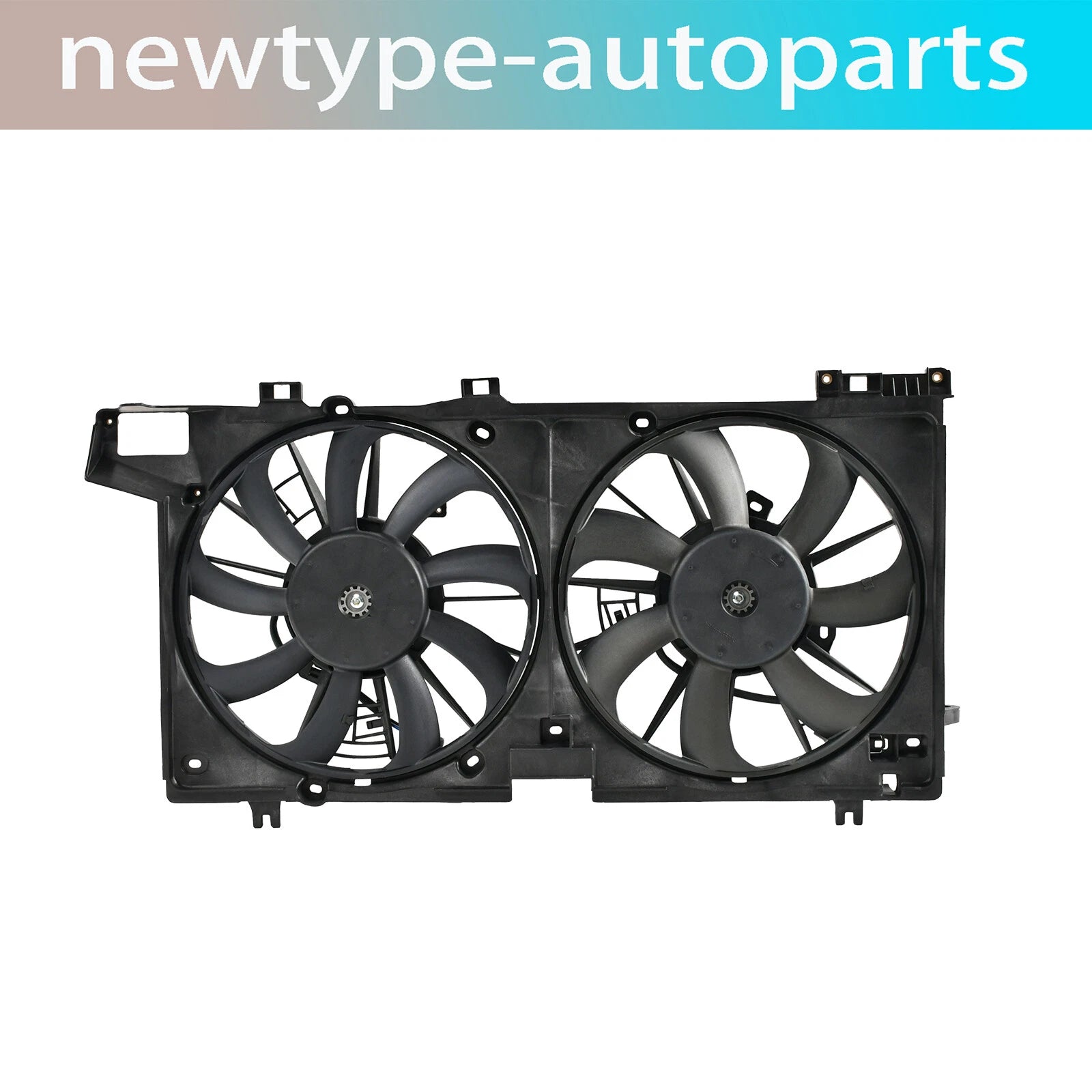 Dual Radiator Cooling Fan w/ Shroud Assembly for Subaru Legacy Outback (2015–2019)