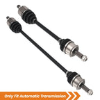 2X Front CV Axle Shaft for Honda Accord (2003–2007)