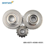 6DA Gear Kit for Yamaha F175 F200 HP Outboard (6DA-45560-00/-45551-00/-45571-00)