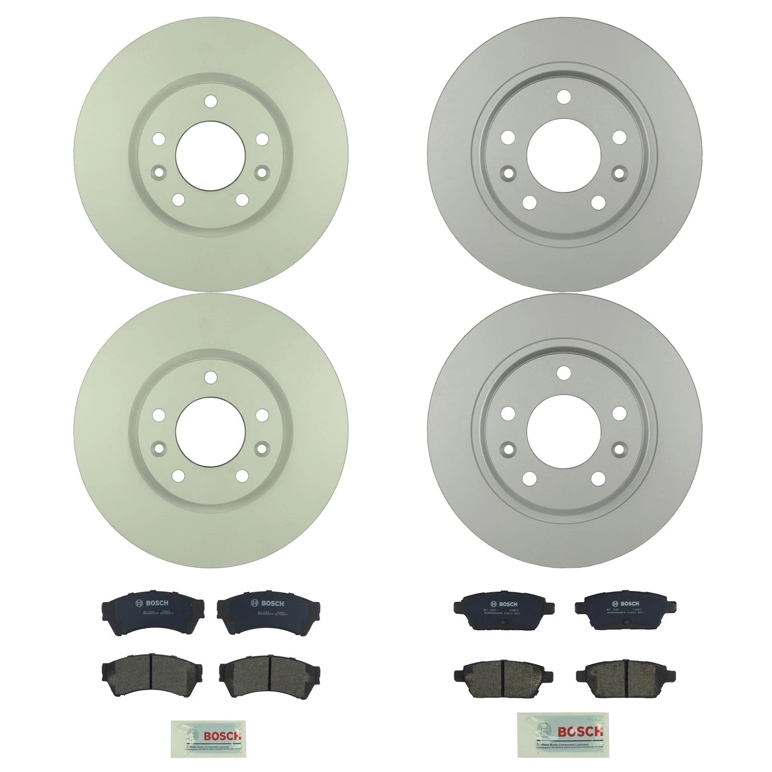 Bosch Quietcast Brake Pad Kit for Ford Fusion (2013–2020) - Set of 4