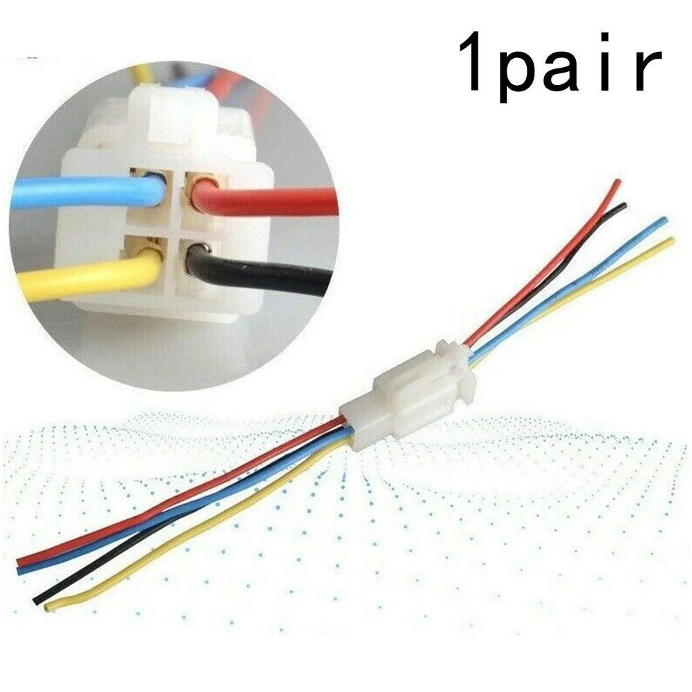 2/3/4 Pin Car Connector for Automotive Motorcycle