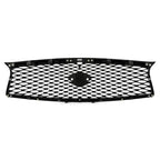 JDM Chrome Front Bumper Upper Grille for Infiniti Q50 (2014–2017)