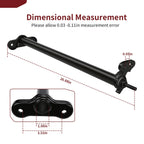 Front Black Steering Shaft for Kawasaki KFX450R (2008–2014) 39114-0012-21