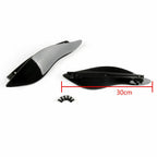 2x ABS Plastic Side Wings Air Deflectors for Electra Touring FL (2014–2018)