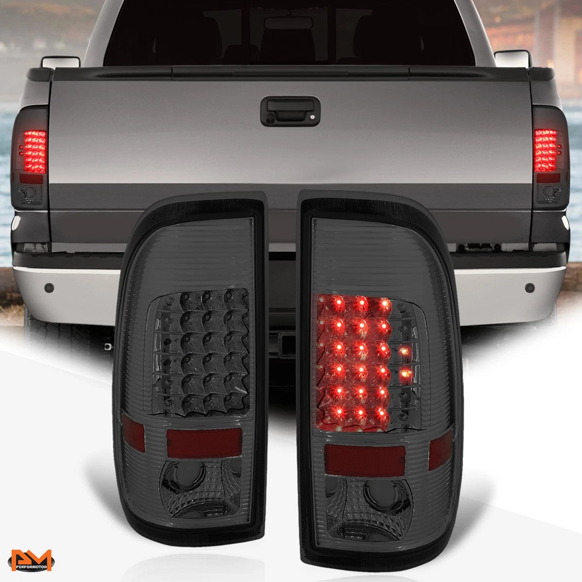 LED Headlight with Bumper Lamps for Yukon XL/Sierra Denali (2000–2006)