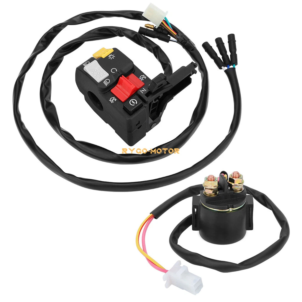 Handlebar & Starter Relay Switch for Honda FourTrax 300 TRX300 (1996–2000)