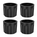 Set of 4 Wheel Center Hub Caps for Suzuki Quadrunner 125 185 (1983–1987)