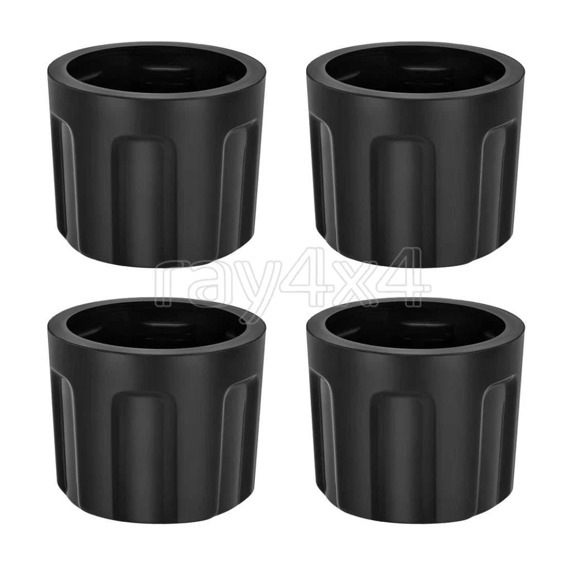 Set of 4 Wheel Center Hub Caps for Suzuki Quadrunner 125 185 (1983–1987)