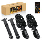Front Struts & Rear Shocks Assembly for GMC Acadia, Saturn Outlook, Chevy Traverse (2007–2017)