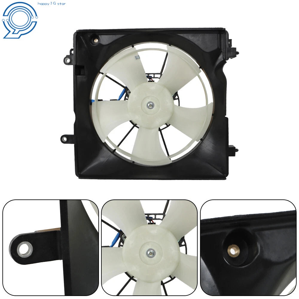 2X Radiator Cooling Fan for Honda Civic (2012-2013) Left & Right Side