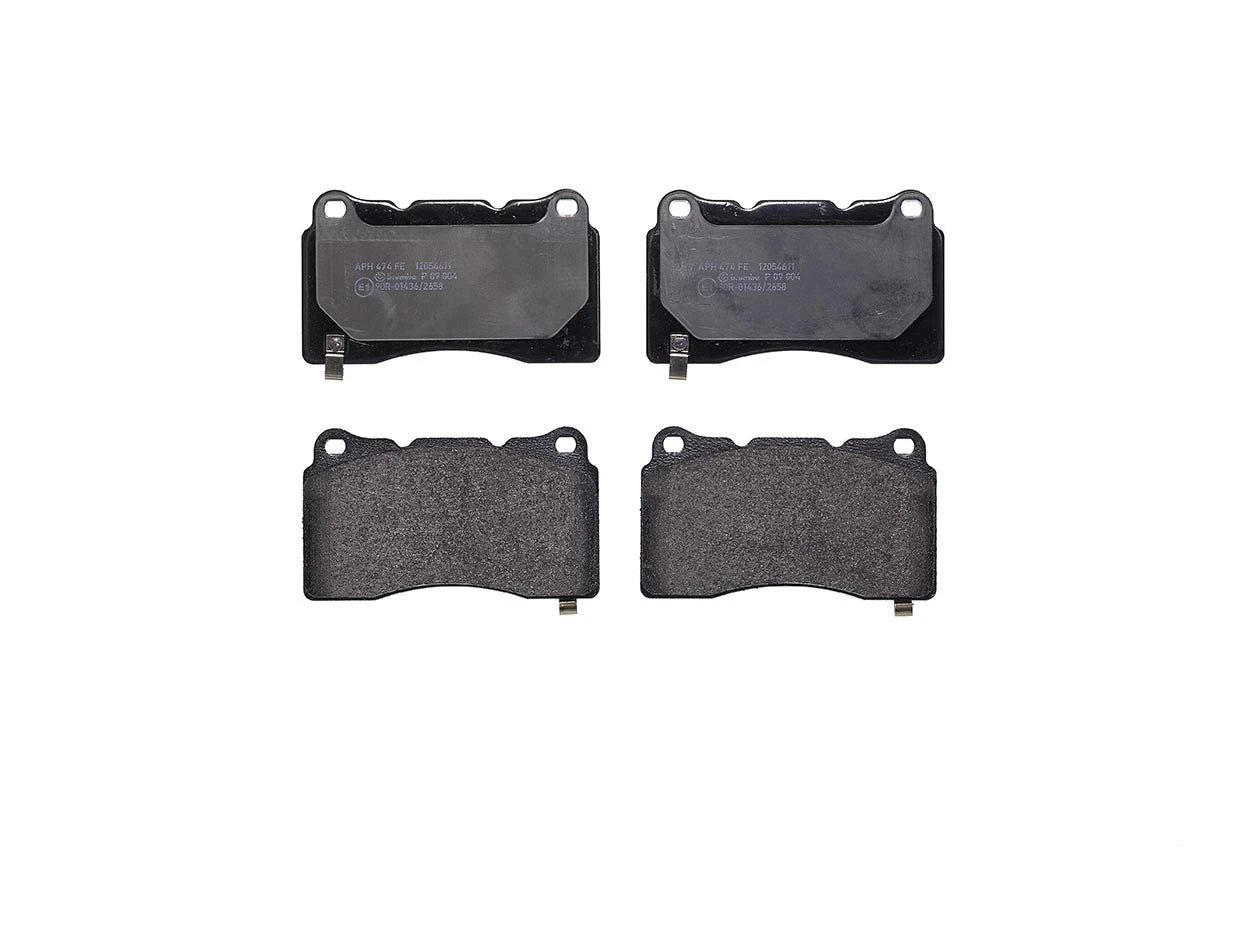 Brembo Low-Metallic Disc Brake Pads Set of 4 for Cadillac Chevy Ford Hyundai Pontiac