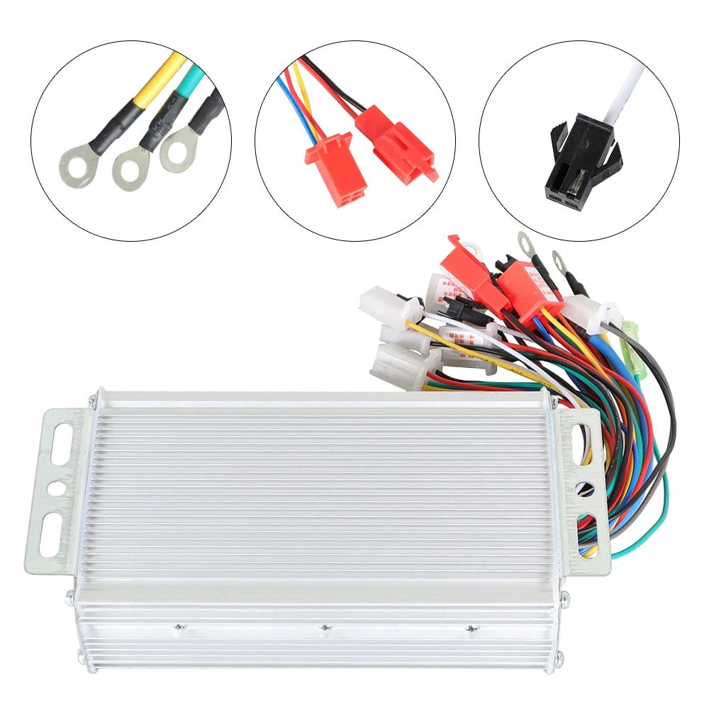 DC Brushless Motor Speed Controller for Electric E-bike Scooter (36V-48V)