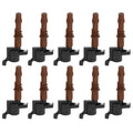 Set of 10 Ignition Coils for Ford F-250 F-350 Super Duty (2008–2010)
