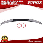 M4 Style Rear Trunk Spoiler Wing for BMW 5 Series E60 (2004–2010)