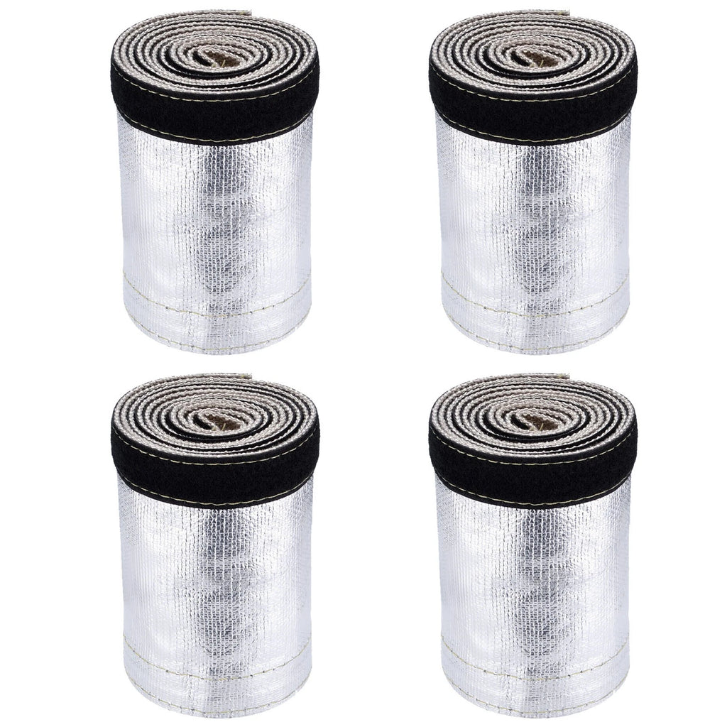Heat Shield Sleeve Insulated Hose Cover Wrap Loom Tube for 1.25" (3 ft)