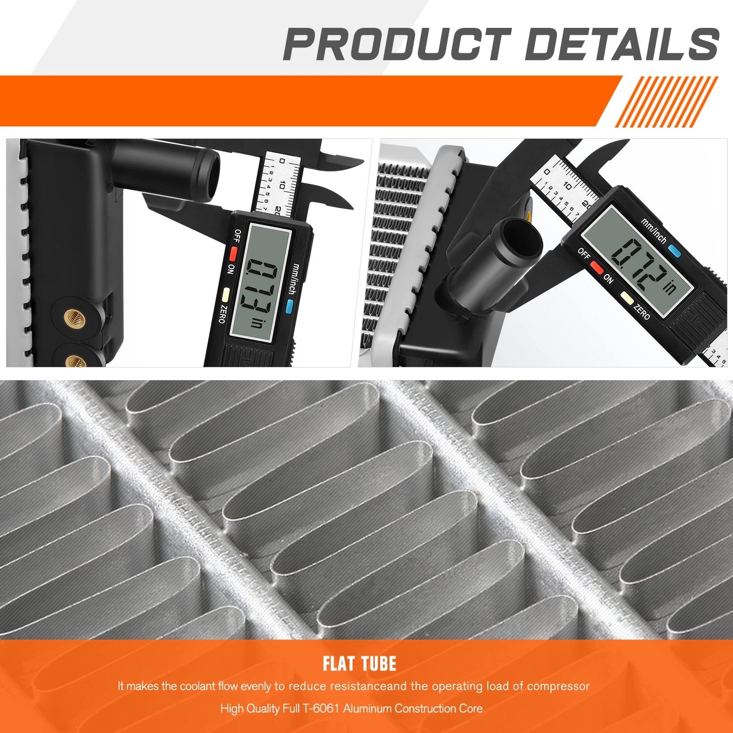 Full Aluminum Core Inverter Cooler Radiator for Lexus HS250H (2010–2012) DPI-13138