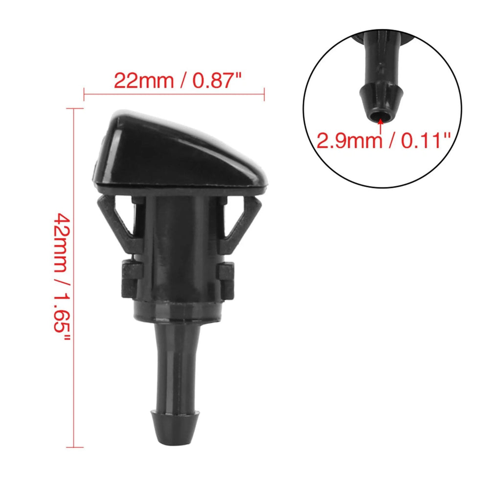2X Windshield Washer Nozzle Sprayer 7133-232314B for GMC Chevrolet 