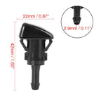 2X Windshield Washer Nozzle Sprayer 7133-232314B for GMC Chevrolet 