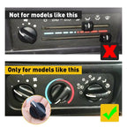Window Switch Button Cover Cap for Mercedes-Benz C-Class (2007–2015)