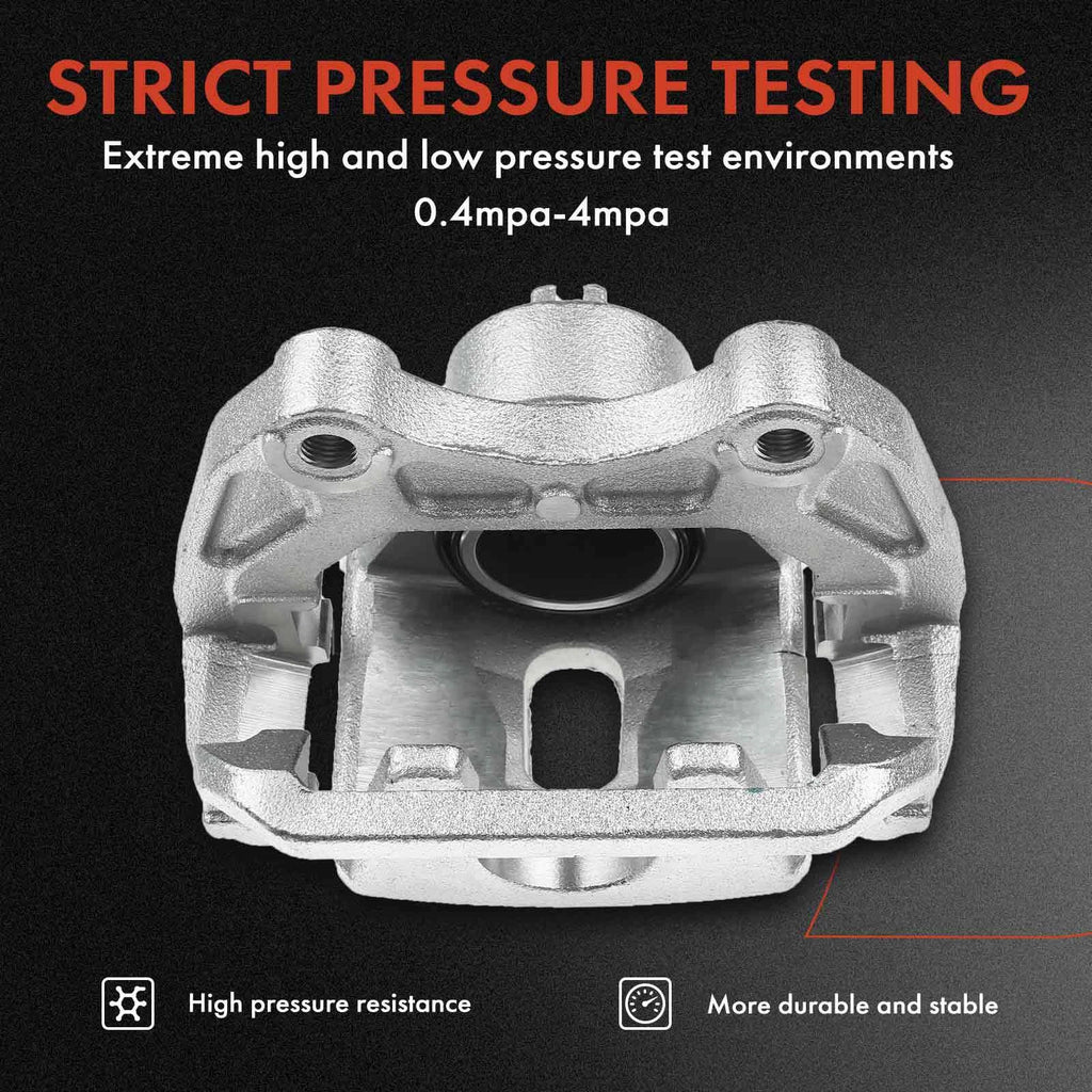 Pair Front Disc Brake Calipers & Ceramic Pads for Nissan Maxima
