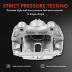 Pair Front Disc Brake Calipers & Ceramic Pads for Nissan Maxima