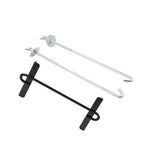Battery Hold Down Clamp Bracket with 10 J Bolts for Universal Fit