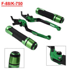 Folding Extendable Brake Clutch Levers for Kawasaki ZX6R/636 (2000–2023)