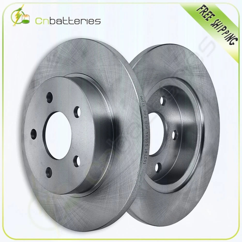 Rear Brake Discs Rotors for Pontiac G6 (2005–2010) 2.4L 3.5L