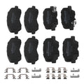 Set of 4 Ceramic Brake Pads for Mitsubishi Outlander Sport (2013–2024)
