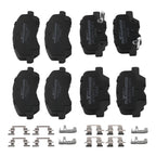 Set of 4 Ceramic Brake Pads for Mitsubishi Outlander Sport (2013–2024)