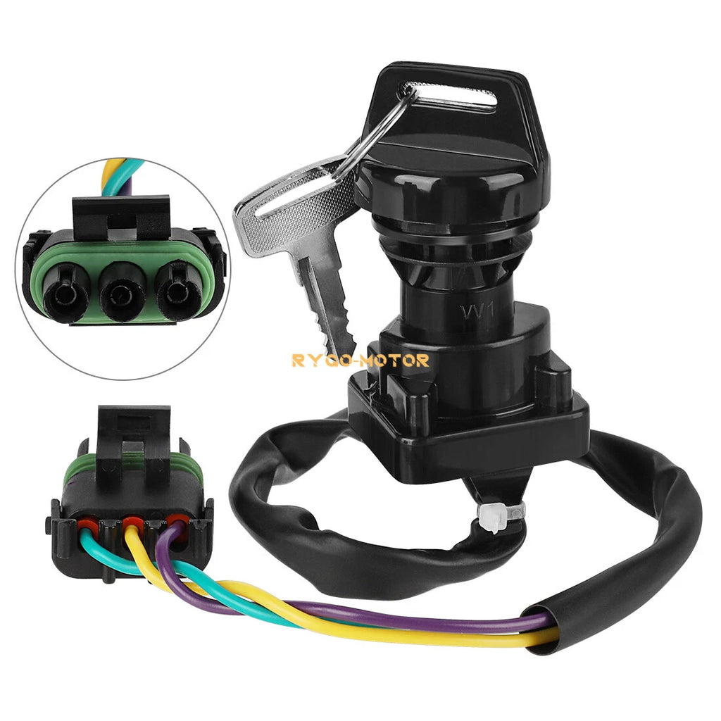 Ignition Switch w/ 2 Keys 710000042 for Bombardier Can-Am Traxter 500 (1999–2004)