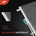 A/C Condenser with Bracket & Receiver Drier for Kia Forte Koup (2014-2016)