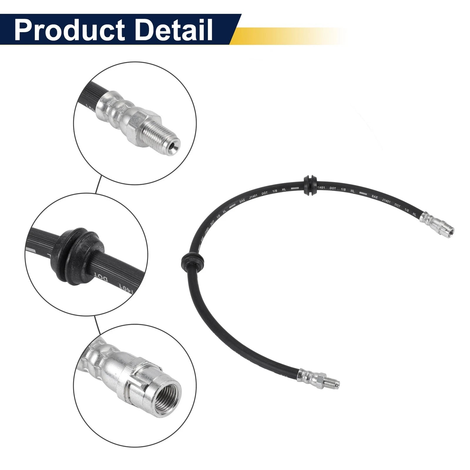 Rear Brake Hose for Mercedes-Benz GL320 (2006–2009) No. 1644200248