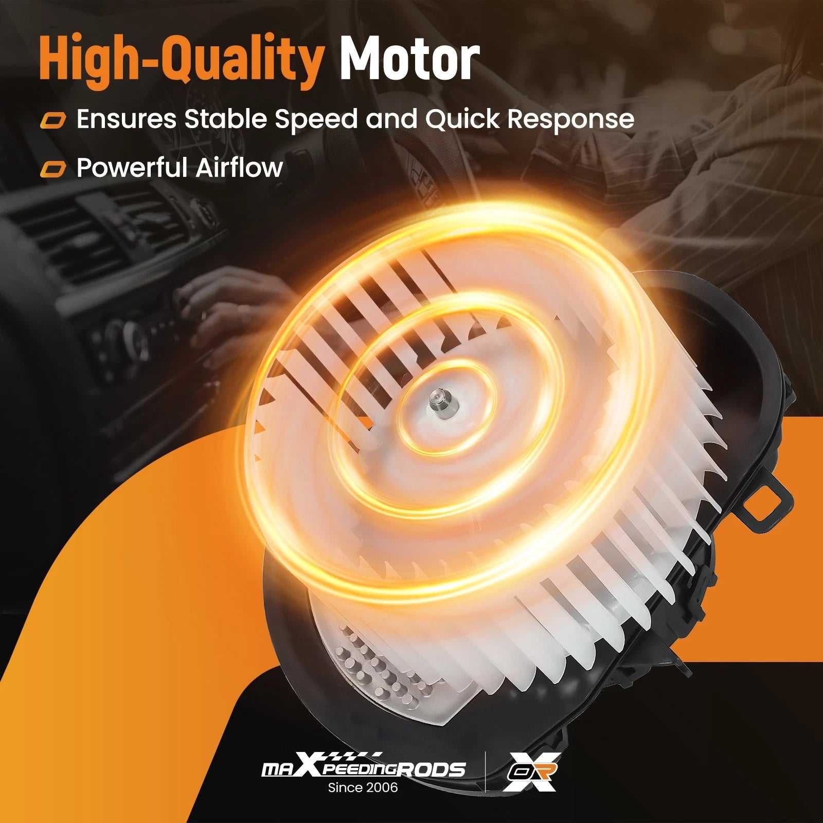 HVAC Heater Blower Motor for VW Touareg Porsche Cayenne (2011–2018)