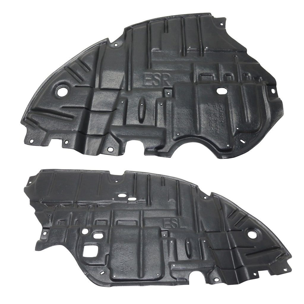 Set of 2 Engine Splash Shields for Lexus ES350 (2016–2018) Front Left & Right