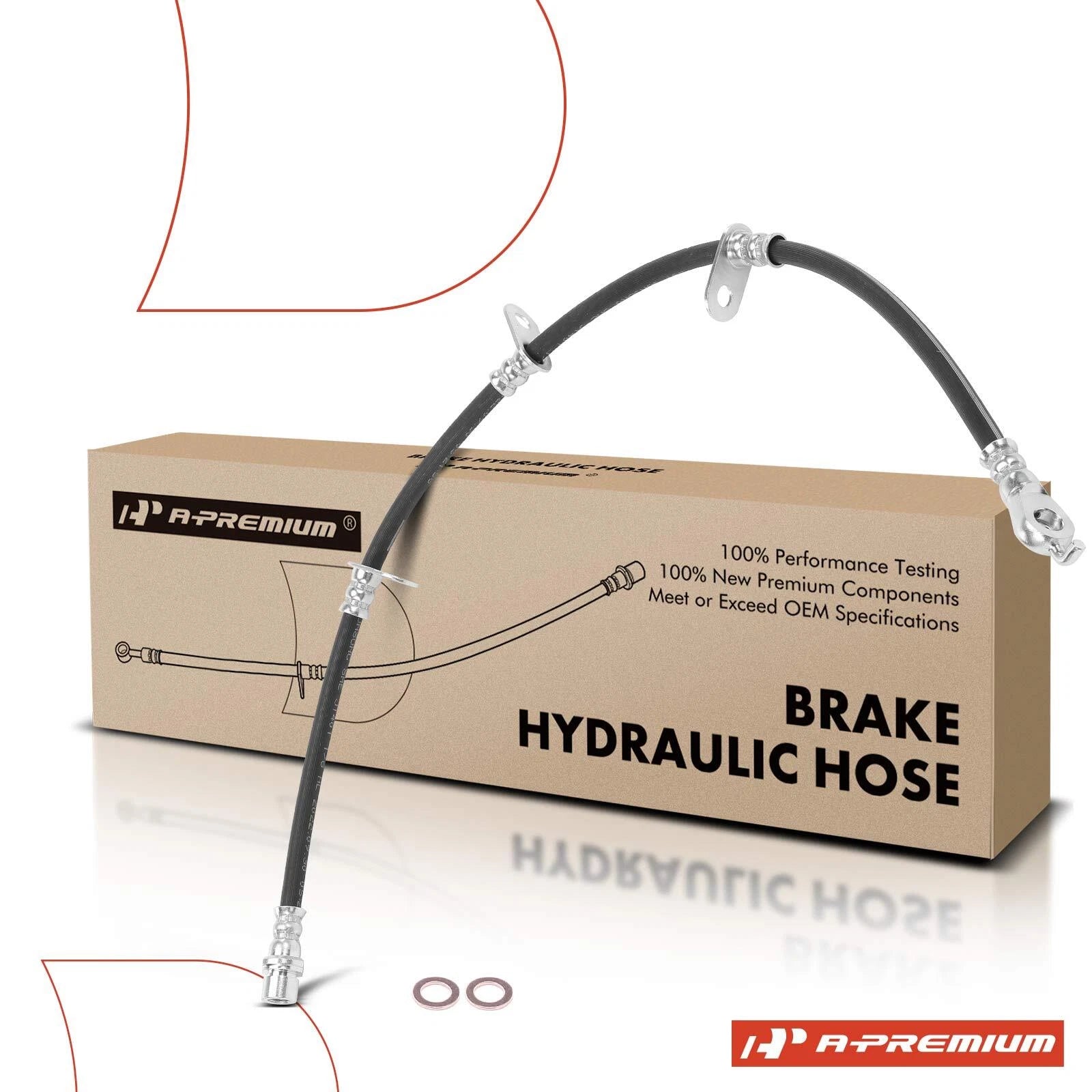 Rear Left Brake Hydraulic Hose for Toyota Sequoia (2008-2019)