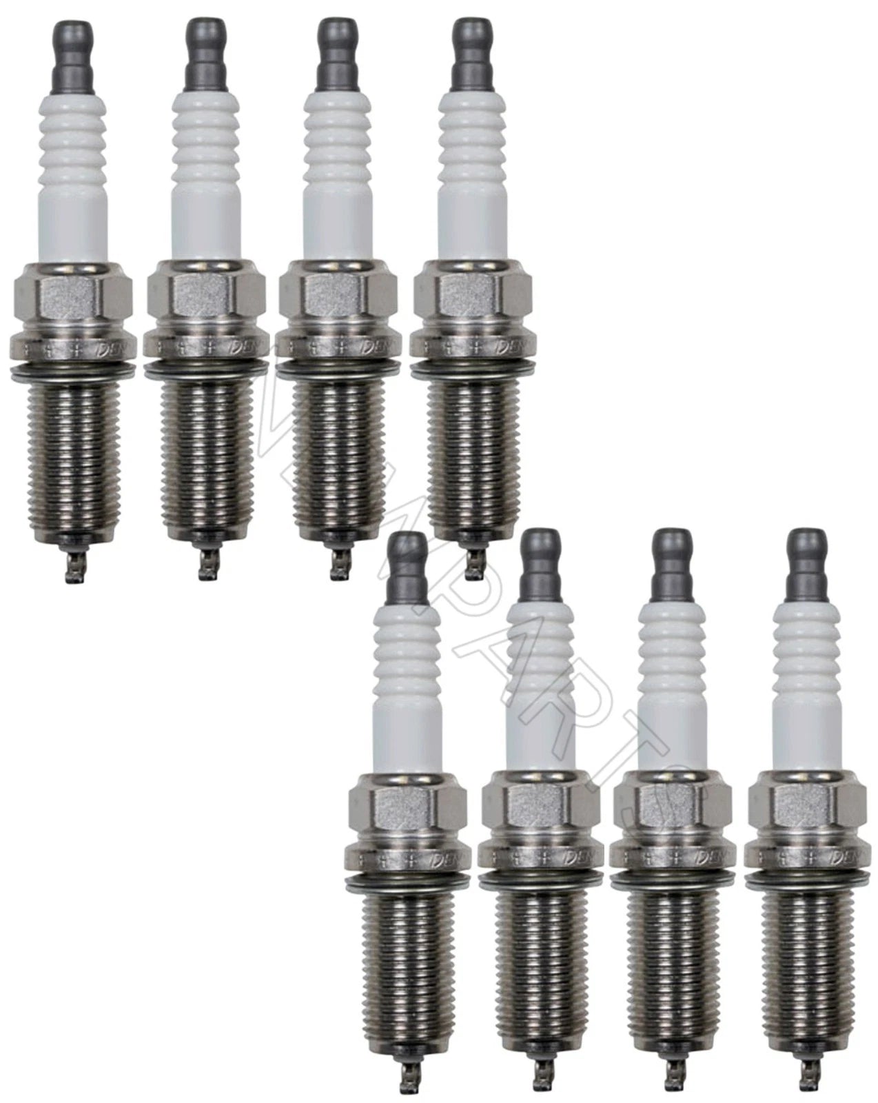 Set of 8 Spark Plugs Denso PKH20TT for Honda Lexus Nissan Subaru Toyota (All Years)