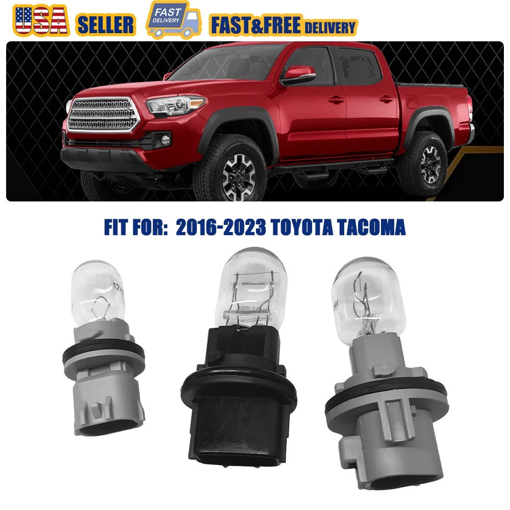 Bulbs & Sockets for Toyota Tacoma (2016–2023) Tail Lights Brake Reverse Signal