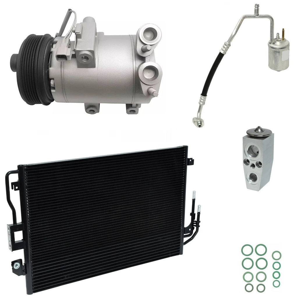 A/C Compressor Kit with Condenser for Mercury Mariner 2.5L (2010–2011)