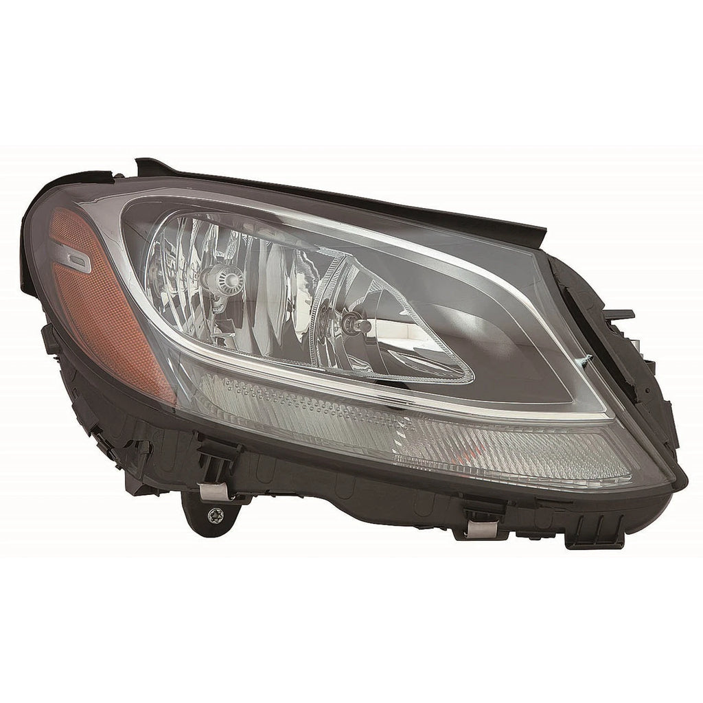 Replacement Passenger Side Halogen Headlight Assembly w/o Logo