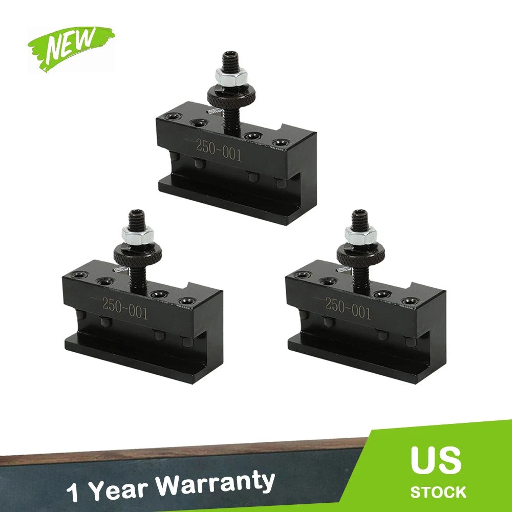 3PCS Quick Change Lathe Tool Post Holder for OXA (250-001)