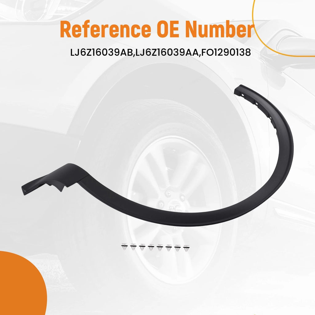 Fender Flare Molding Left Front for Ford Escape (2020–2024) LJ6Z16039AA
