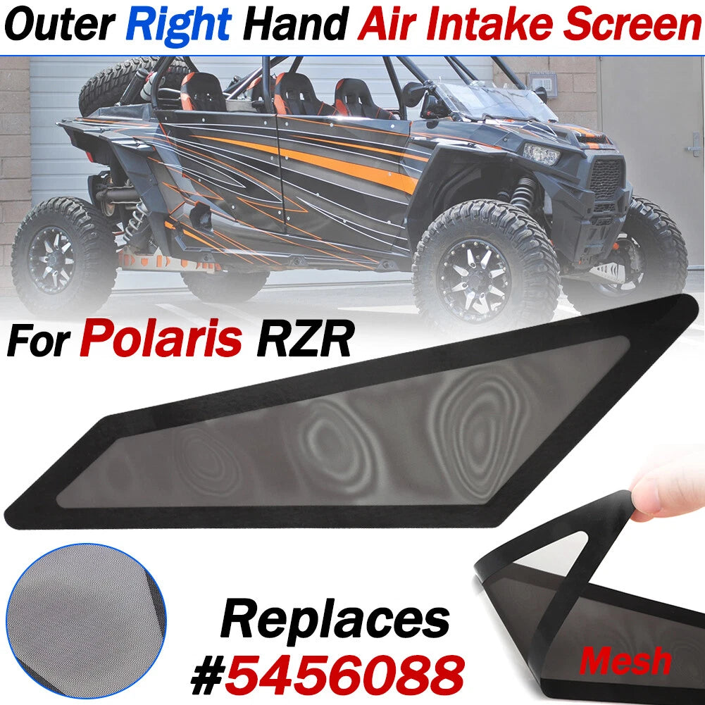 Outer Right Hand Intake Screen for Polaris RZR Turbo R Pro XP R (2021–2023) 5456088