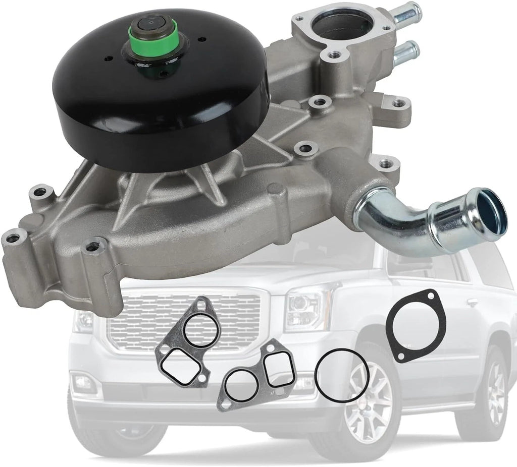 Water Pump w/ Gasket for Chevrolet Silverado GMC Sierra Cadillac (2000–2006)