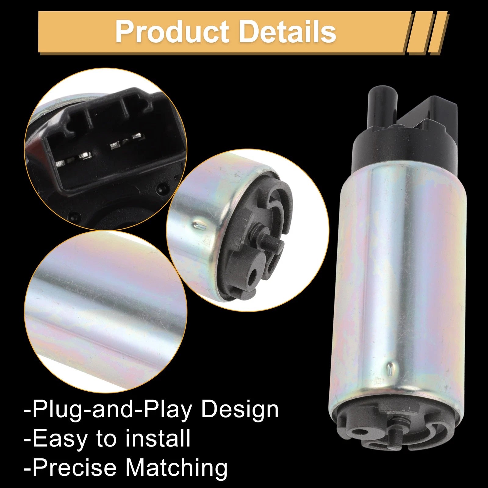 Fuel Pump for Honda Civic 2 (1993–1996) Replaces 1951307030