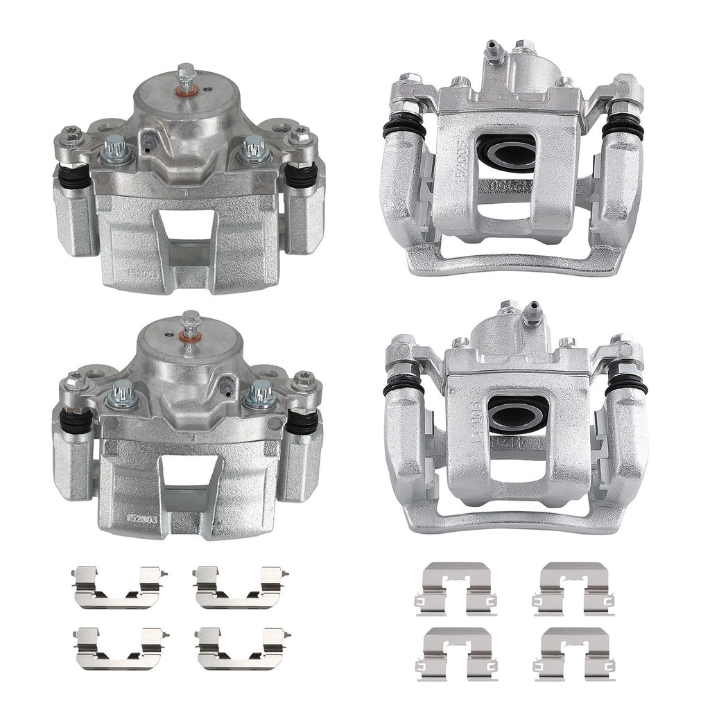 Front Rear Brake Caliper Set for Hyundai Sonata Kia Optima (2011–2015) 19B6460 19B6461