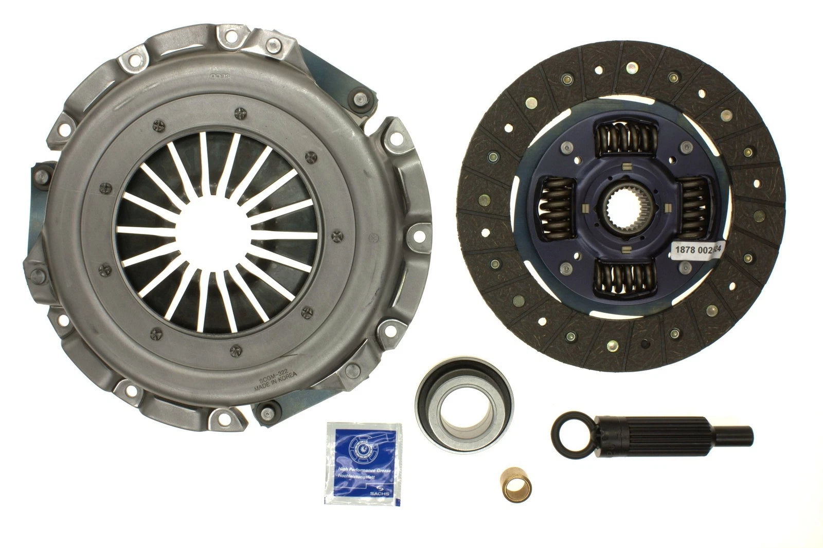 Clutch Kit for Chevy S10 GMC Sonoma 2.2L L4 (1994–1995) Sachs K190408