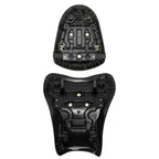 Black Driver Passenger Seat for Suzuki GSXR1000 (2007–2008)