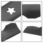21" Mower Blades for Husqvarna LT125 LT140 LT150 (138971, 138498)
