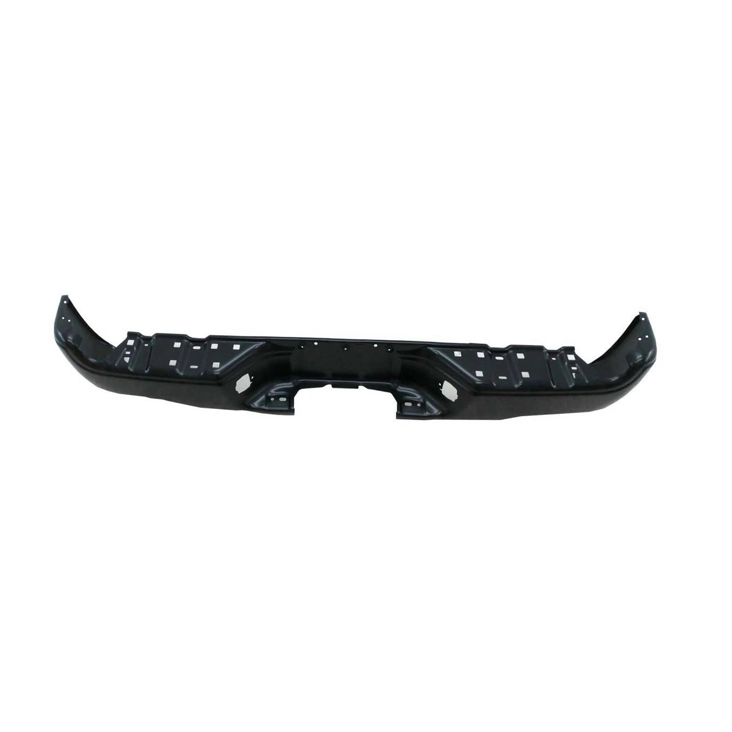Ready to Paint Steel Rear Step Bumper Face Bar Replacement for Ford F-150 (2015–2020)